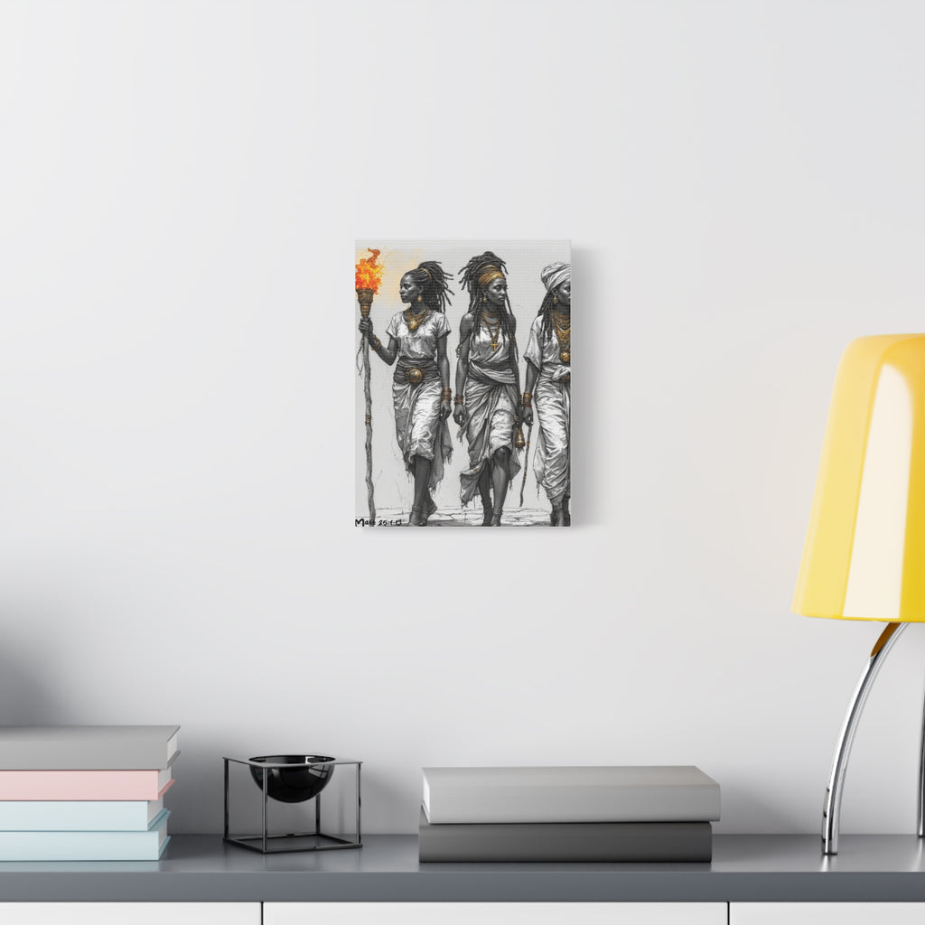 Canvas Wall Art — Wise Women Illustration