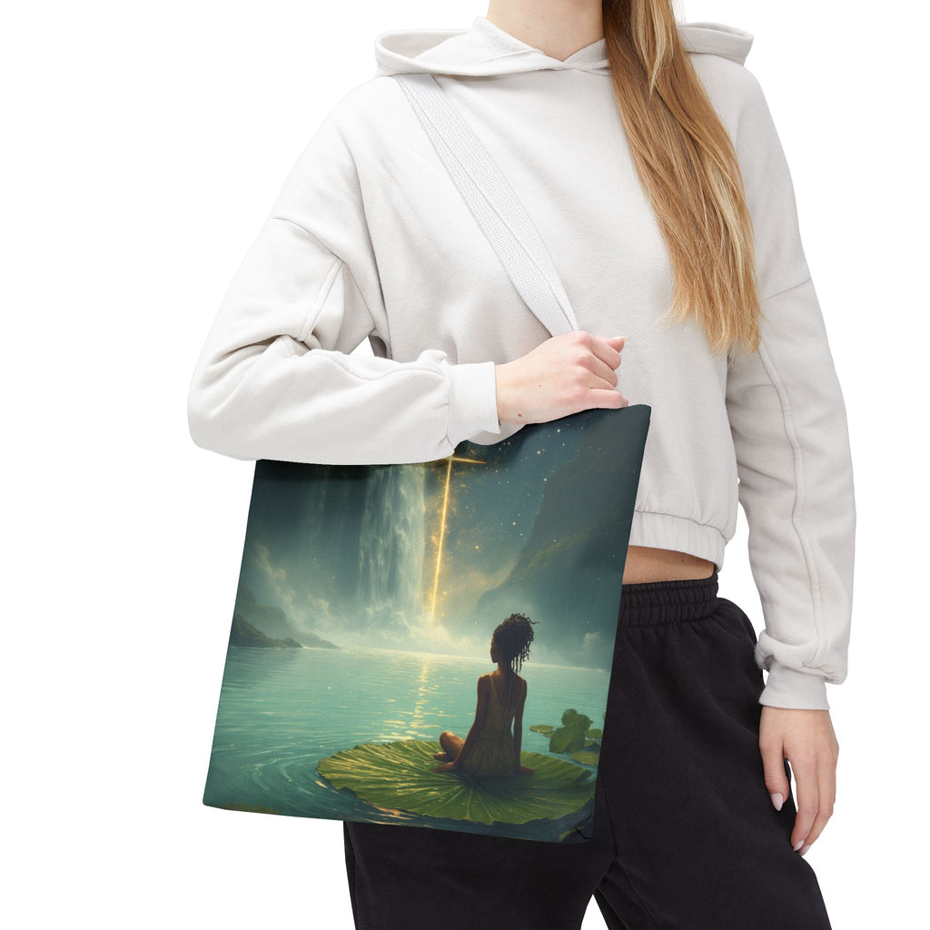 Waterfall Tote Bag | Meditative Art Tote