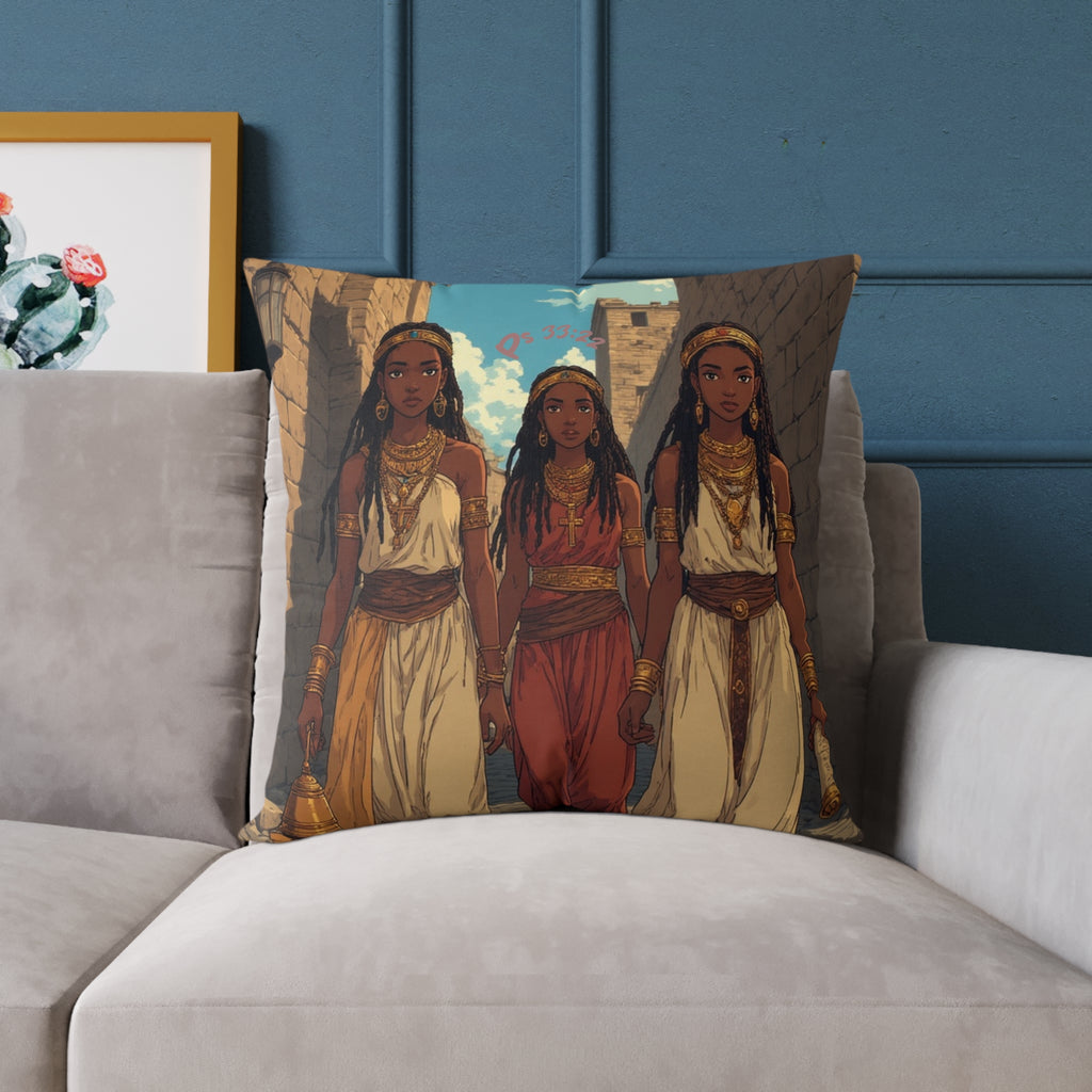 Trio of Queens Decorative Throw Pillow