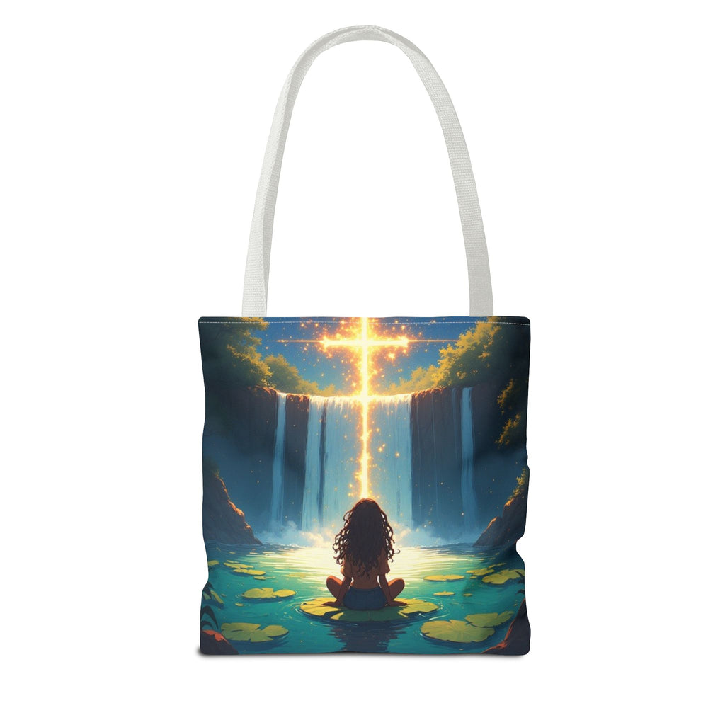Waterfall Tote Bag | Meditative Art Tote