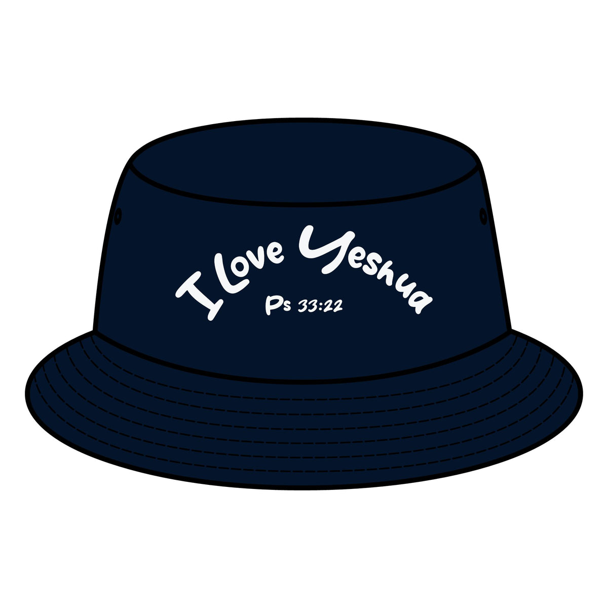 I Love Yeshua Bucket Hat