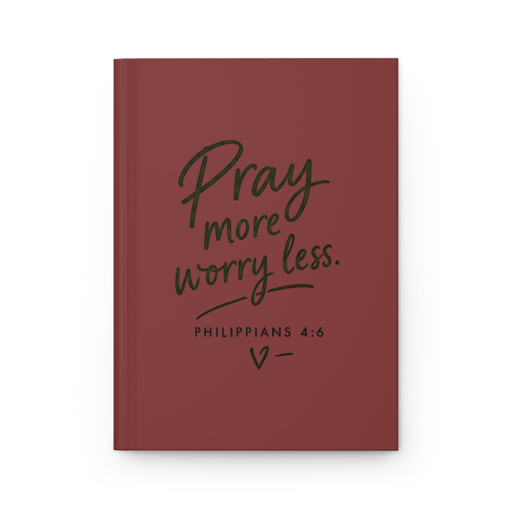 Pray More Worry Less Christian Prayer Journal