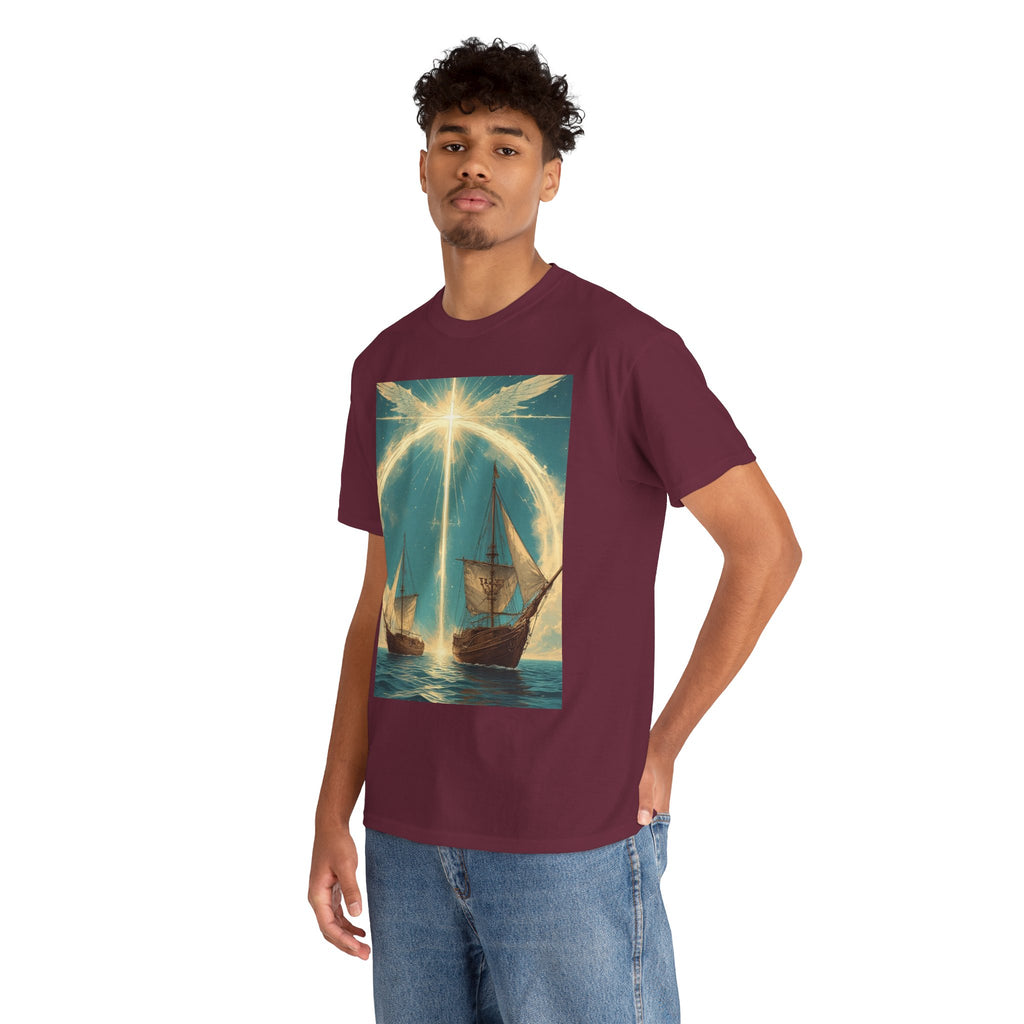 Sailing Ships Tee | Nautical Vintage Art T-Shirt