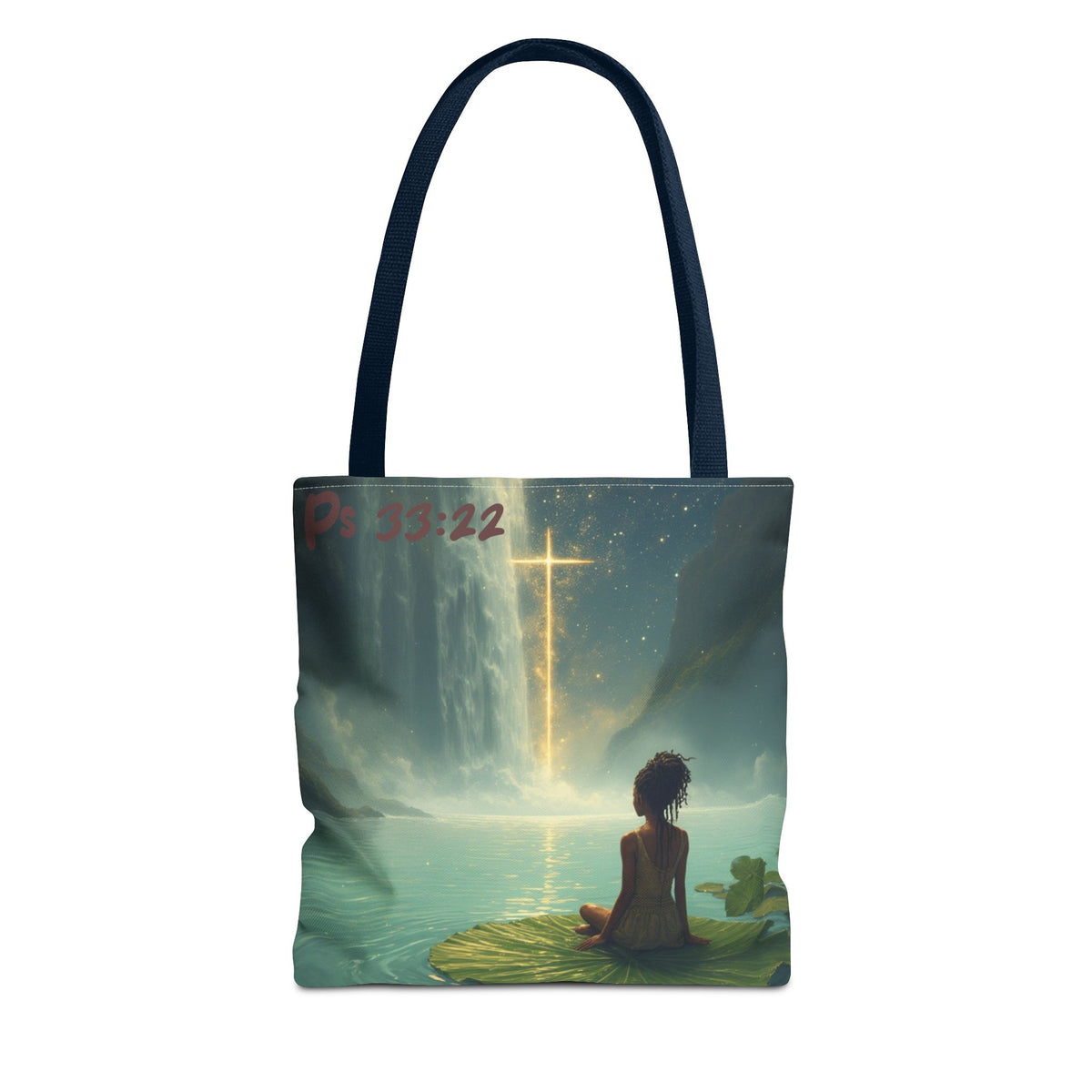 Waterfall Tote Bag | Meditative Art Tote