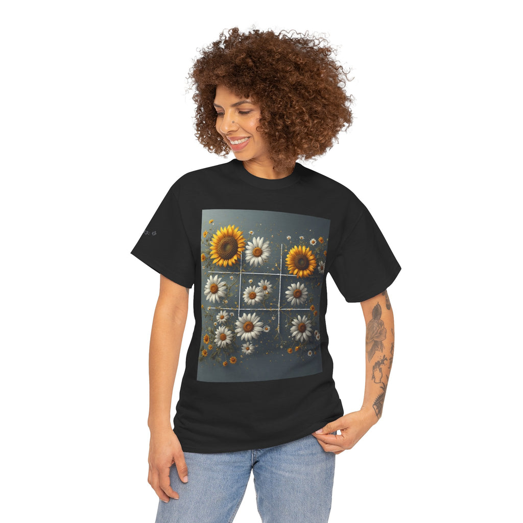 Flower Tic-Tac-Toe Tee
