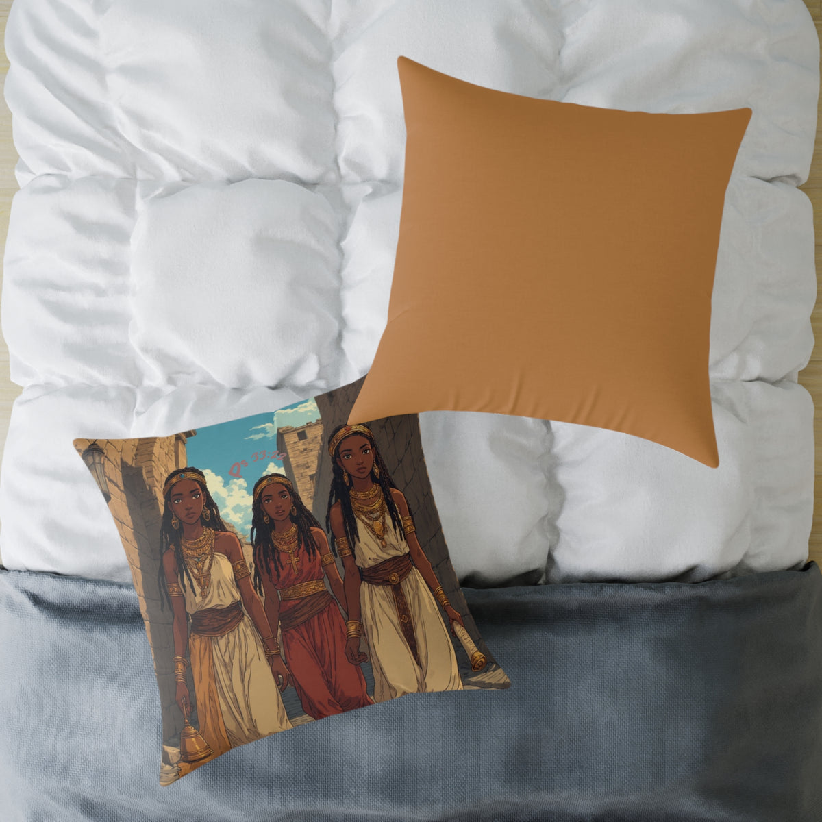 Trio of Queens Decorative Throw Pillow