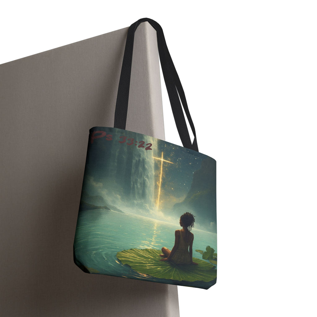 Waterfall Tote Bag | Meditative Art Tote