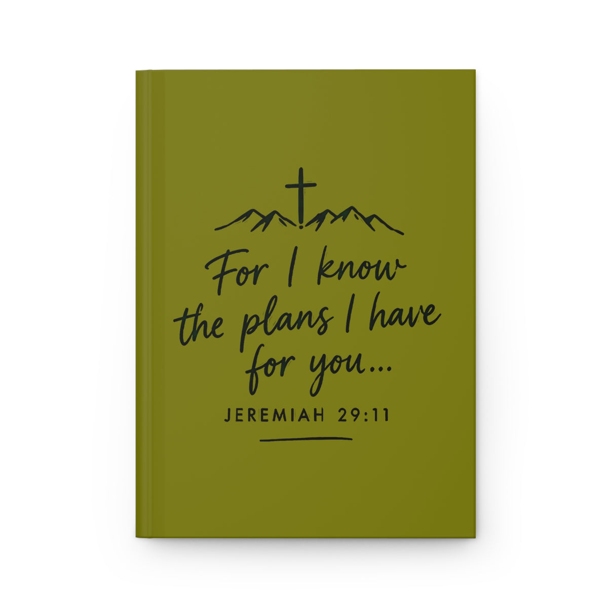 Jeremiah 29:11 Christian Hardcover Journal