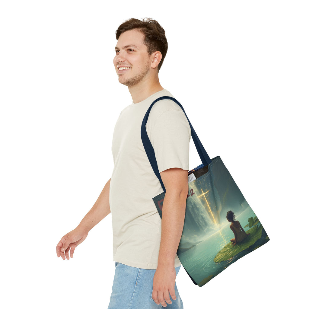Waterfall Tote Bag | Meditative Art Tote