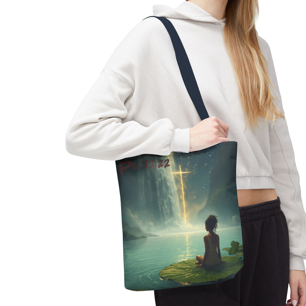 Waterfall Tote Bag | Meditative Art Tote