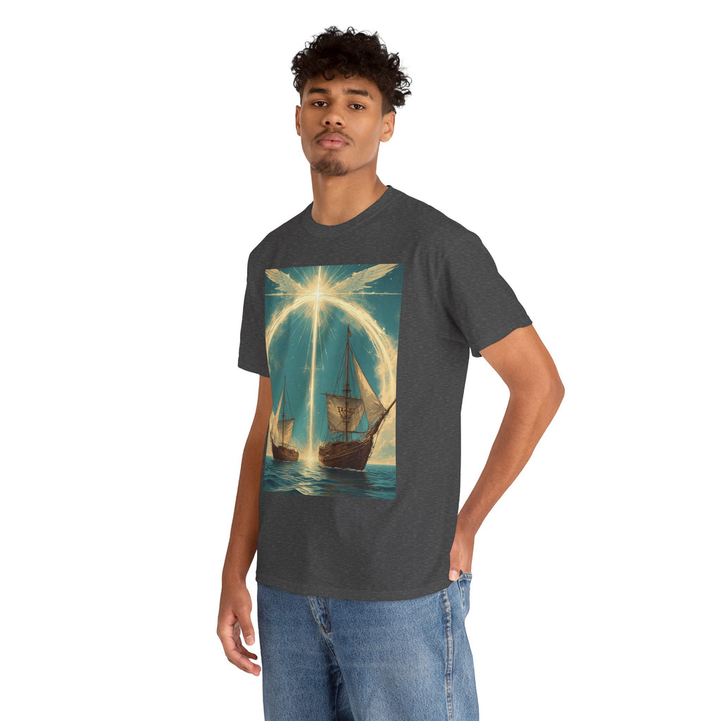 Sailing Ships Tee | Nautical Vintage Art T-Shirt