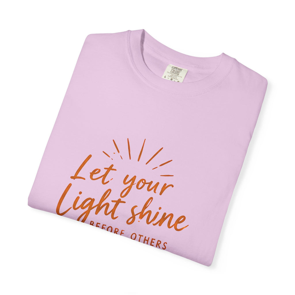 Let Your Light Shine — Matthew 5:16 Tee