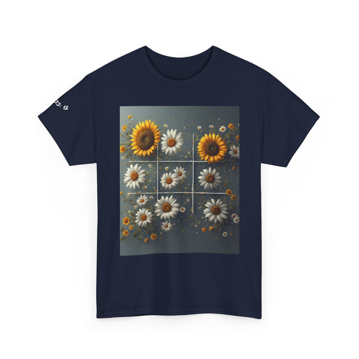 Flower Tic-Tac-Toe Tee