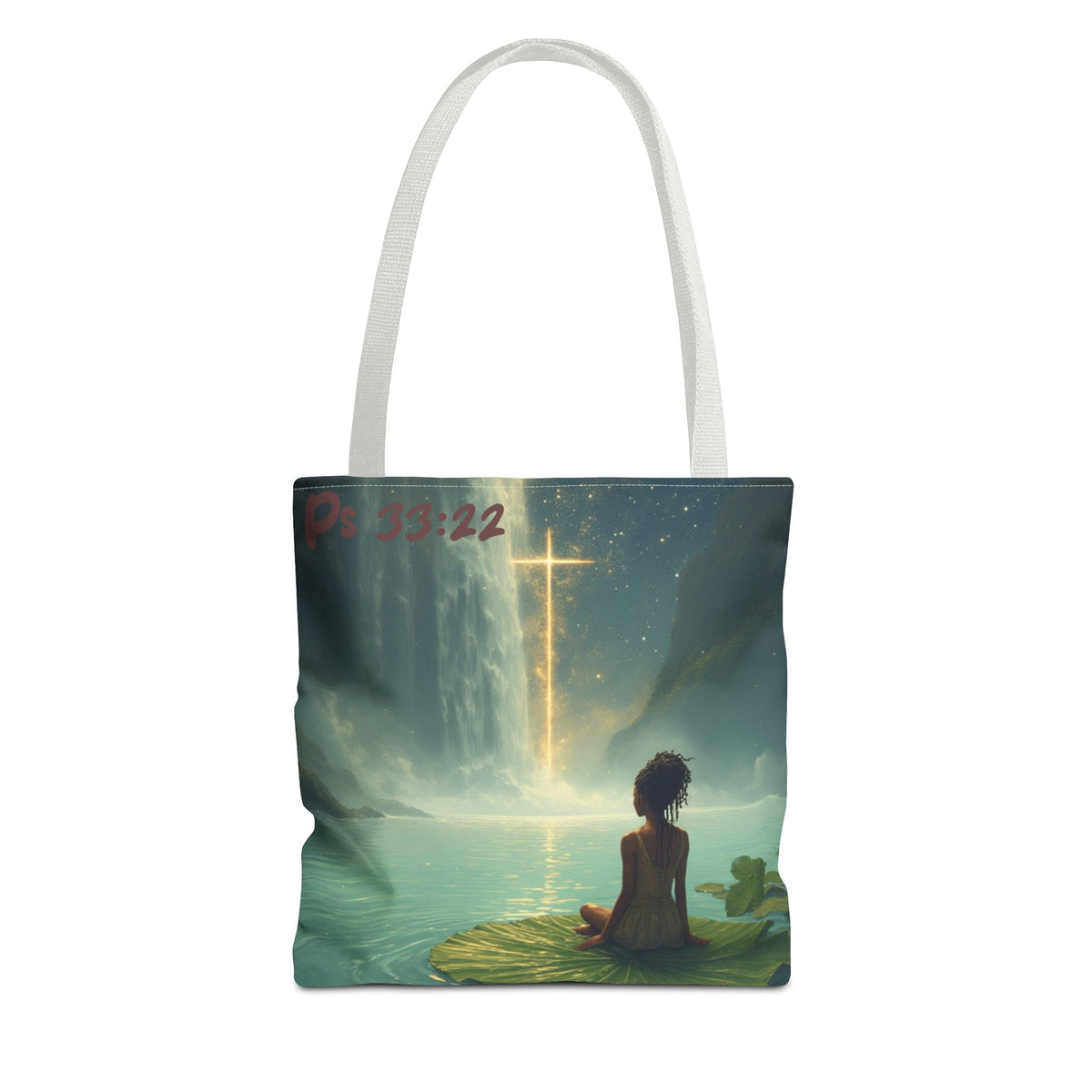 Waterfall Tote Bag | Meditative Art Tote