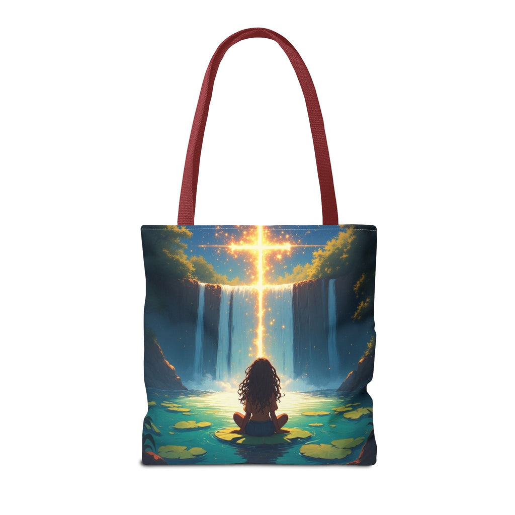 Waterfall Tote Bag | Meditative Art Tote
